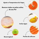 Escova a Vapor Elétrica 3 em 1 para Pets: O Cuidado Completo que Seu Amigo Merece!