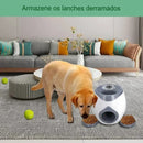 Máquina Inteligente de Treinamento e Recompensa para Pets: Diversão Interativa com Bolinhas e Petiscos!