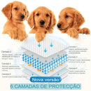 Tapete Higiênico Ultra-Absorventes com Proteção Antivazamento para Pets