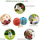 🐶 Dog Toy Ball – Bola Interativa com Elástico | Mordedor Resistente e Alimentador de Petiscos