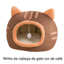 Super Cama para Gatos: Conforto Aconchegante e Sono Profundo para Seu Felino!