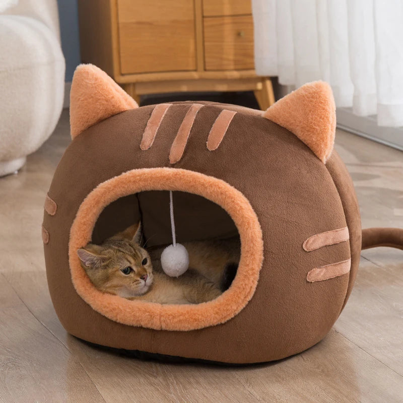 Super Cama para Gatos: Conforto Aconchegante e Sono Profundo para Seu Felino!