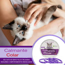 Coleira Calmante para Gatos e Cães – Com Feromônio para Alívio da Ansiedade e do Estresse