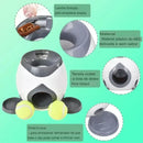 Máquina Inteligente de Treinamento e Recompensa para Pets: Diversão Interativa com Bolinhas e Petiscos!